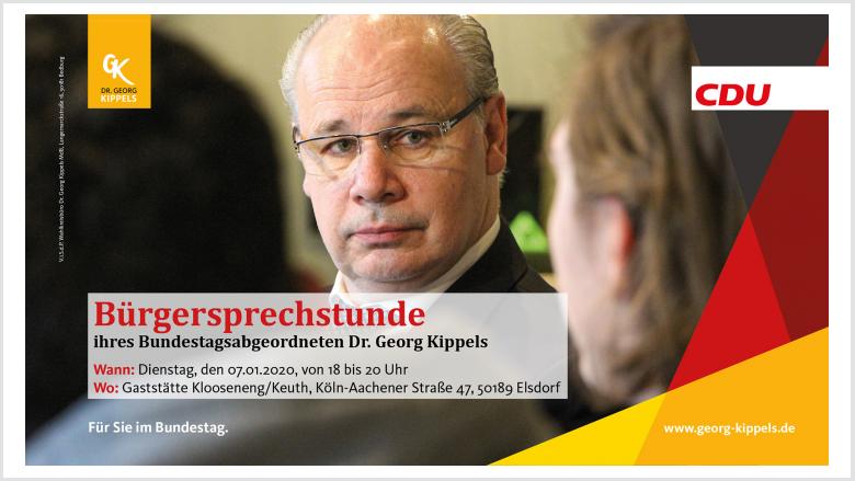 Dr. Georg Kippels in Elsdorf (Januar 2020) Dr. Georg Kippels in Elsdorf (Januar 2020)